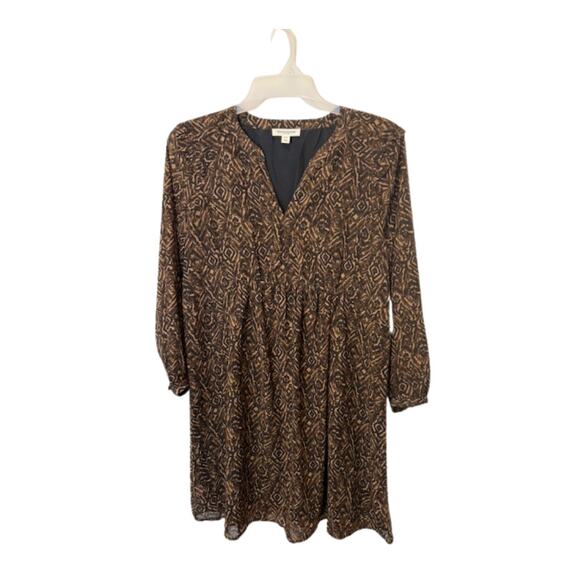 Beach Lunch Lounge Dress Size Large Brown Dress NWT - Picture 6 of 10